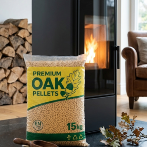 Pellet OAK PREMIUM Dębowy – pellet drzewny dębowy 6 mm