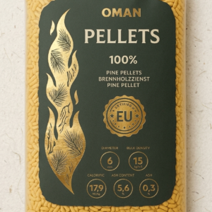 Pellet OMAN Premium – pellet drzewny iglasty 6 mm, klasa A1