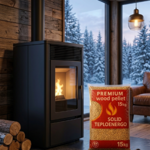 Pellet SOLID Teploenergo – pellet 6 mm do codziennego ogrzewania